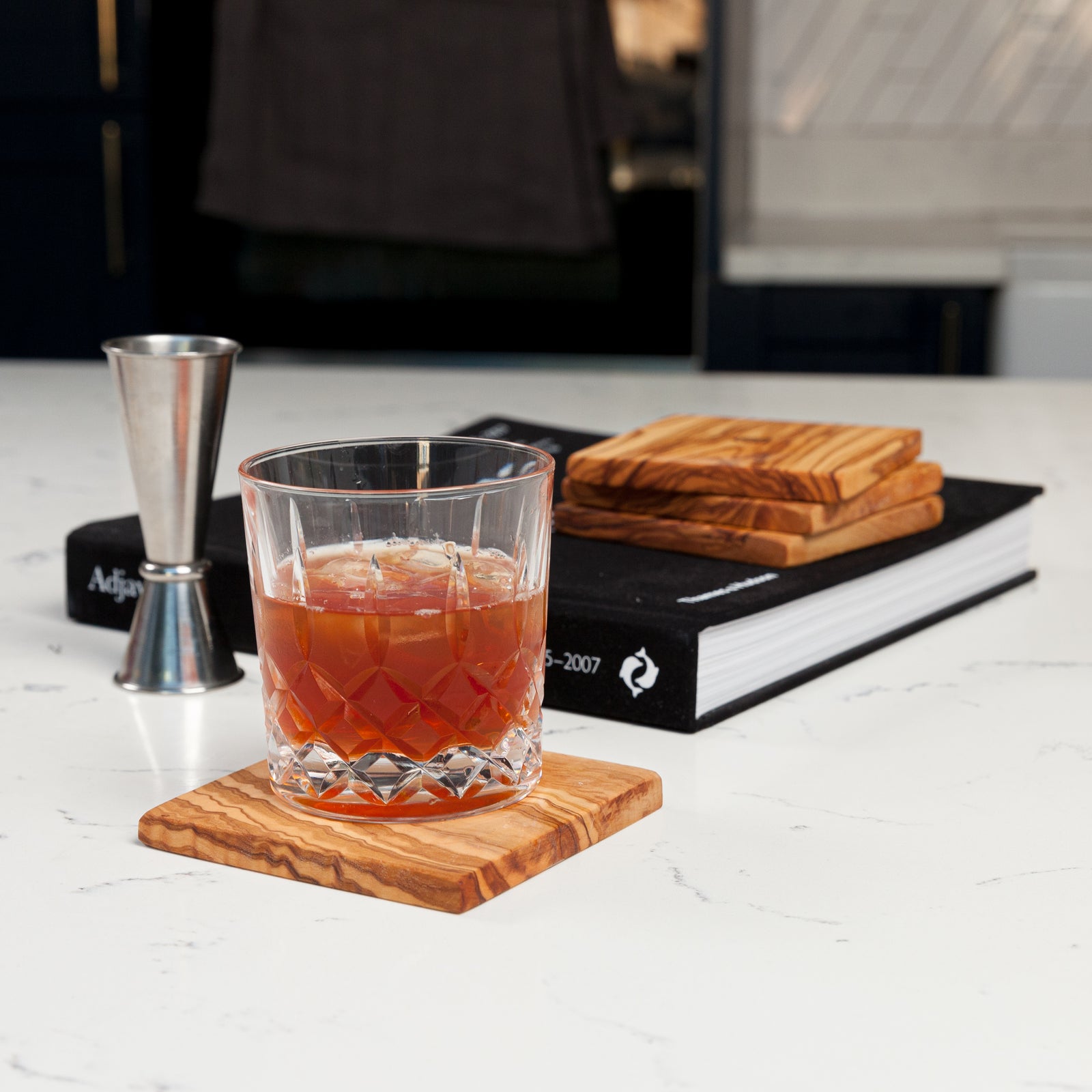 Olive wood Square Coasters | MR OLIVEWOOD® – MR OLIVEWOOD