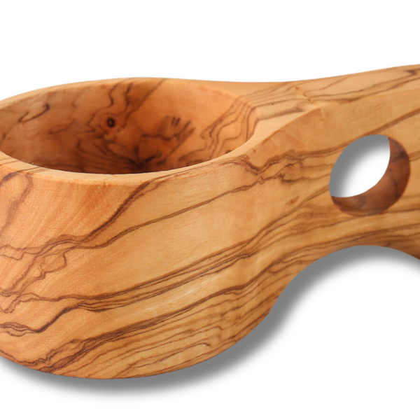 Olive wood Tea Coffee kuksa mug | MR OLIVEWOOD® Wholesale USA