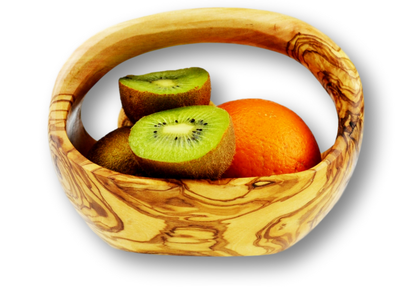 Olive Wood wooden fruit basket small By MR OLIVEWOOD® Wholesale Manufacturer Supplier USA canada