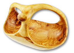Olive Wood wooden large bread fruit basket By MR OLIVEWOOD® Wholesale Manufacturer Supplier USA canada