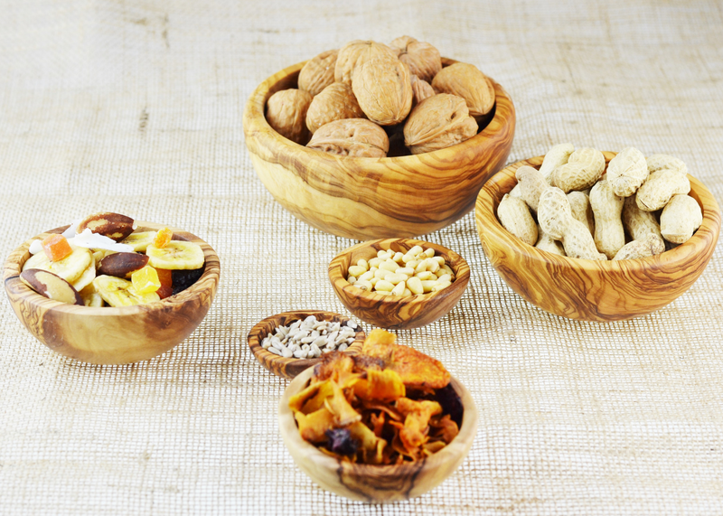 Olive Wood wooden nesting bowls set of 6 serving appetizers By MR OLIVEWOOD® Wholesale Manufacturer Supplier USA Canada