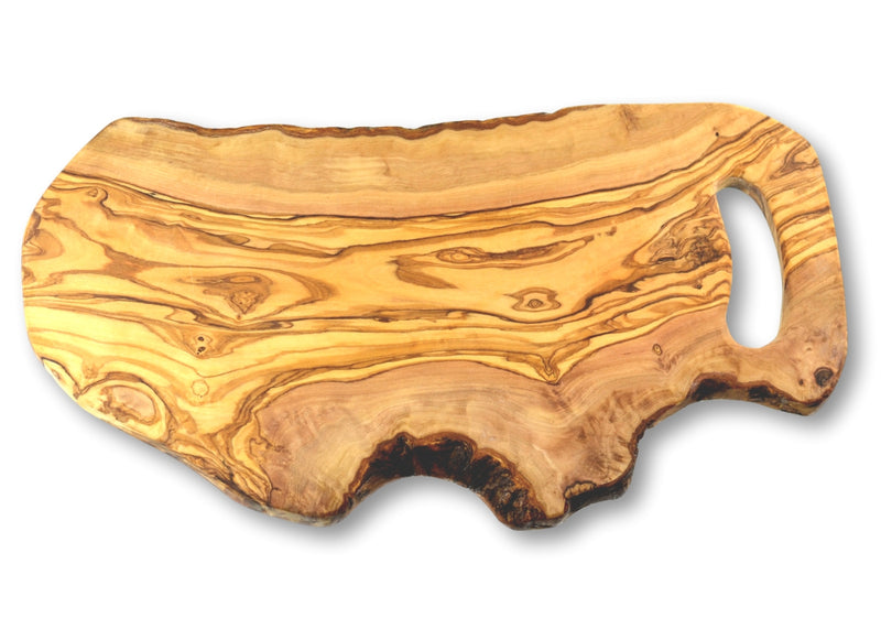 wooden olive wood rustic chopping cutting carving cheese steak board handle planche en bois d'olivier by MR OLIVEWOOD® Wholesale USA Canada