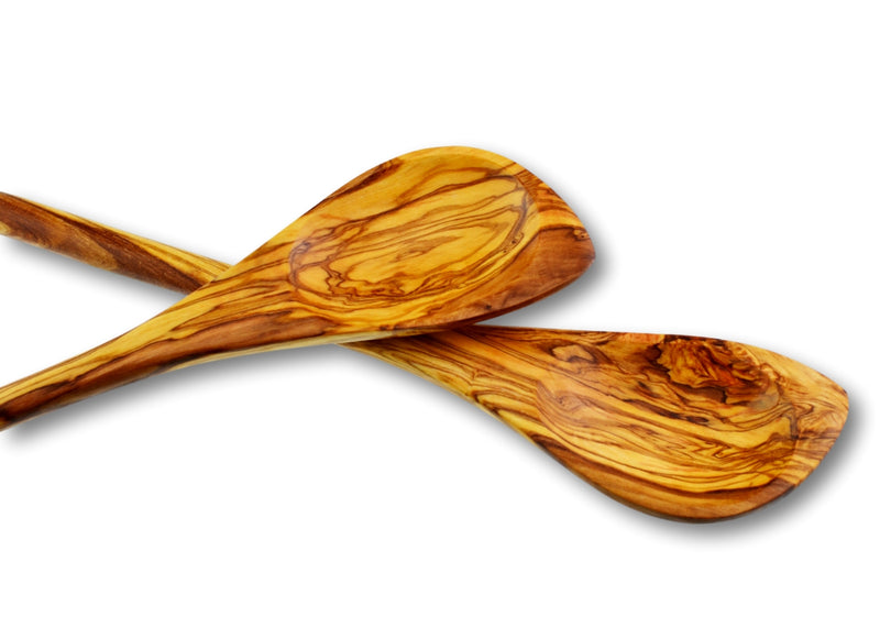 olive wood corner spoon spatula wooden corner spoon spatula by MR OLIVEWOOD® wholesale USA & Canada