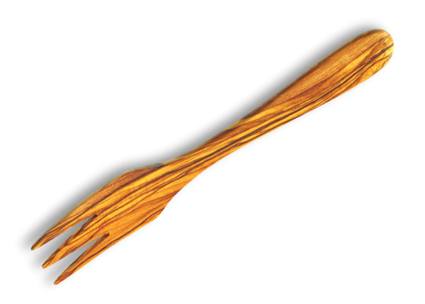 Olive Wood kitchen utensils fork personalised olive wood gift present by MR OLIVEWOOD®