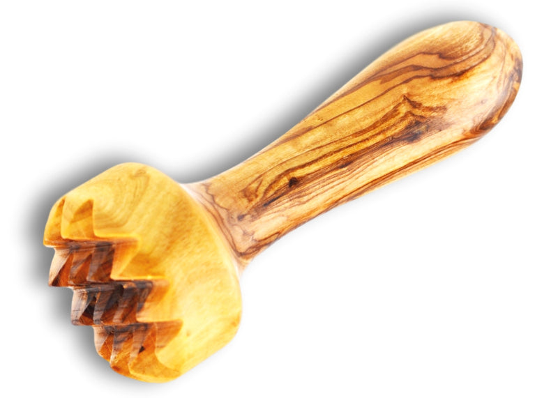 wooden Olive Wood garlic crusher squeezer meat tenderizer attendrisseur à viande broyeur d'ail en bois d'olivier by MR OLIVEWOOD® wholesale manufacturer US based supplier USA Canada