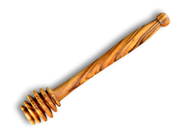 olive wood honey spoon dipper wooden honey dipper spoon by MR OLIVEWOOD® wholesale USA & Canada