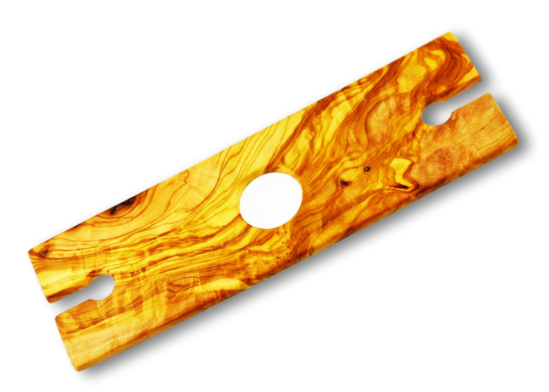 wooden olive wood 2 glasses bottle holder rectangular shape porte-bouteilles Porte-verre en bois d'olivier by MR OLIVEWOOD® wholesale manufacturer US based supplier USA Canada