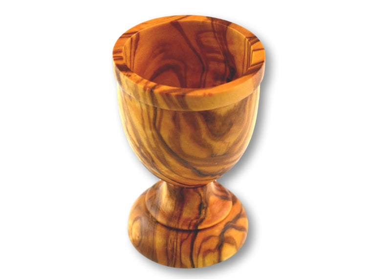 wooden olive wood egg cup shape B coquetier en bois d'olivier by MR OLIVEWOOD® wholesale manufacturer US based supplier USA Canada
