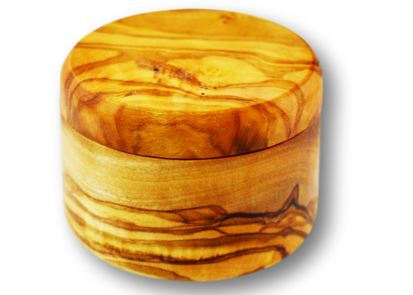 wooden olive wood round Shaped Ring Jewellery Box boîte Coffret bague bijoux en bois d'olivier by MR OLIVEWOOD® wholesale manufacturer US based supplier USA Canada