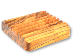 wooden olive wood soap dish beautiful wooden porte savon  en bois d'olivier by MR OLIVEWOOD® wholesale manufacturer US based supplier USA Canada