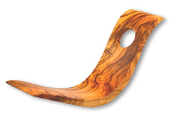 wooden olive wood Bottle Stand / Holder S shape porte-bouteilles en bois d'olivier by MR OLIVEWOOD® wholesale manufacturer US based supplier USA Canada