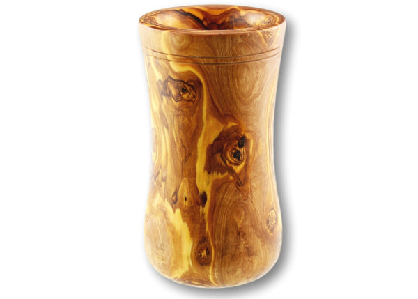 wooden olive wood utensil holder Pot à ustensiles couverts porte-ustensiles en bois d'olivier  by MR OLIVEWOOD® wholesale manufacturer US based supplier USA Canada